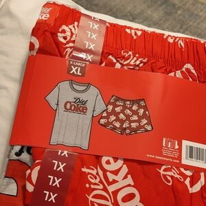 Coca Cola Red and White Pajama Set